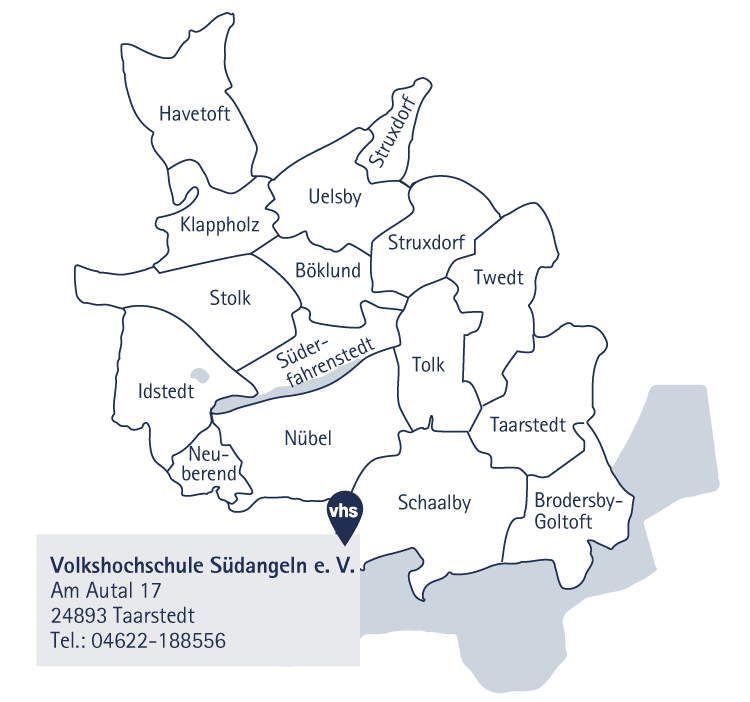 Karte Suedangeln
